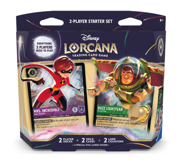 Disney Lorcana Trading Card Game: Wilds Unknown - 2 Player Starter Deck