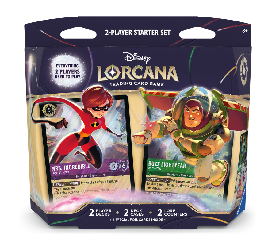 Disney Lorcana Trading Card Game: Wilds Unknown - 2 Player Starter Deck