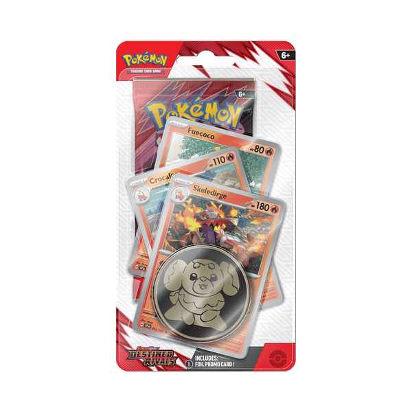 Pokemon TCG: Destined Rivals - Premium Checklane Blister (Skeledirge)