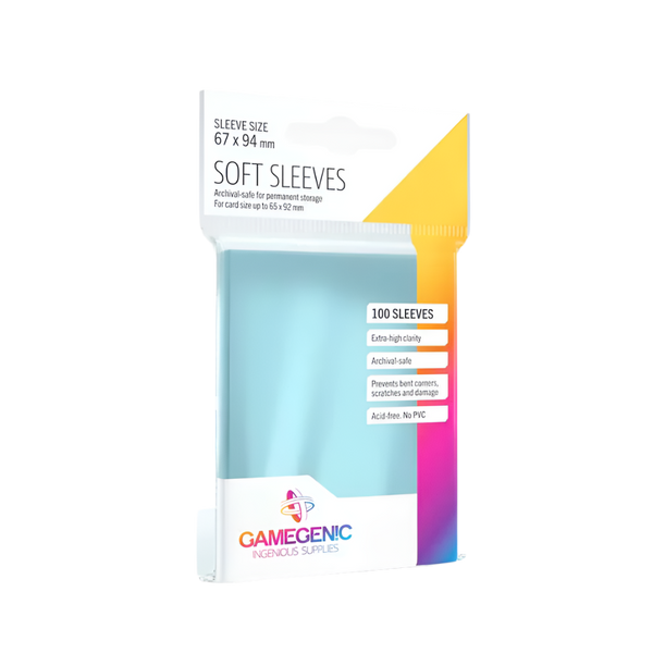 Gamegenic - Soft Sleeves 100 Clear