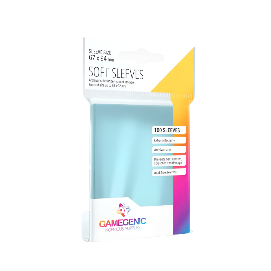 Gamegenic - Soft Sleeves 100 Clear