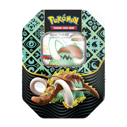 Pokemon TCG: Paldean Fates Tin - Great Tusk