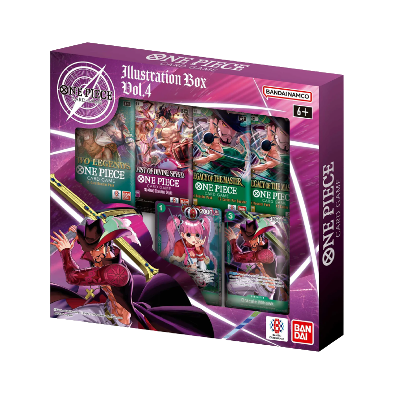 One Piece TCG: IB-04 - Illustration Box Vol. 4