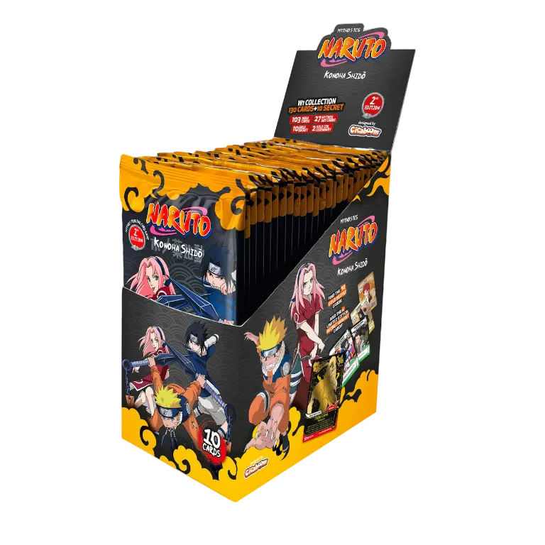 Naruto Mythos TCG - Set 01 - Konoha Shido - Booster Box (2nd Edition)