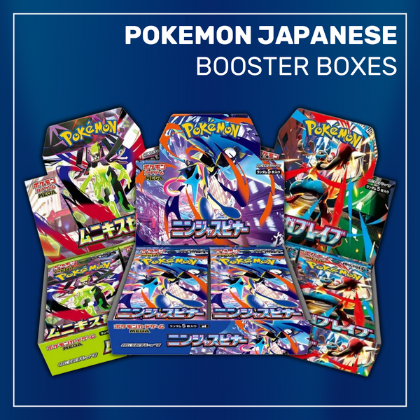 Pokemon TCG: Japanese Booster Boxes - Mega Listing (Shrink Wrapped)