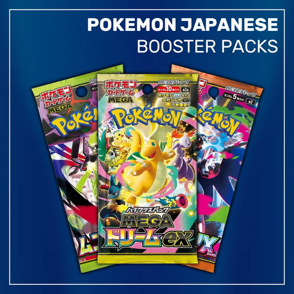 Pokemon TCG: Japanese Booster Packs - Mega Listing (Shrink Wrapped)