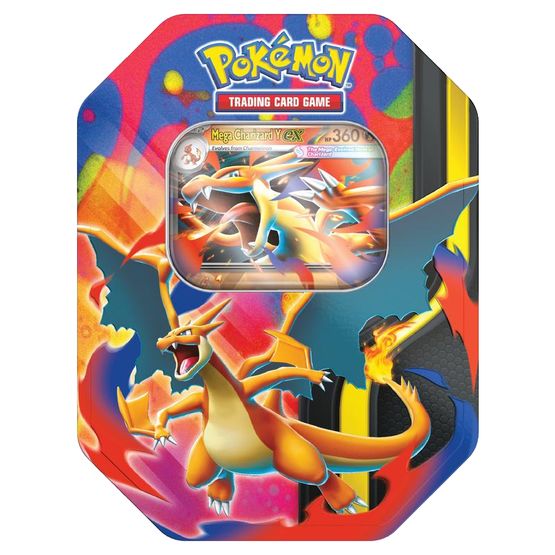 Pokemon TCG: Mega Evolution Tin - Mega Charizard Y ex