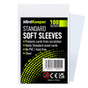 MintKeeper: Standard Soft Card Sleeves - Case of 100 Packs (10,000 Sleeves)