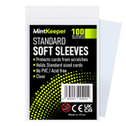 MintKeeper: Standard Soft Card Sleeves - Case of 100 Packs (10,000 Sleeves)