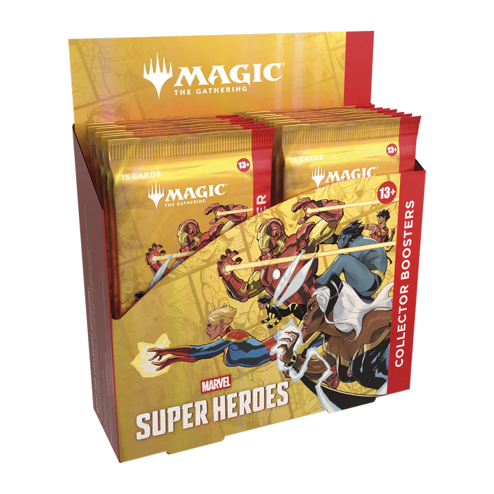 Magic: The Gathering - Universes Beyond - Marvel Super Heroes - Collector Booster Box (12x Packs)