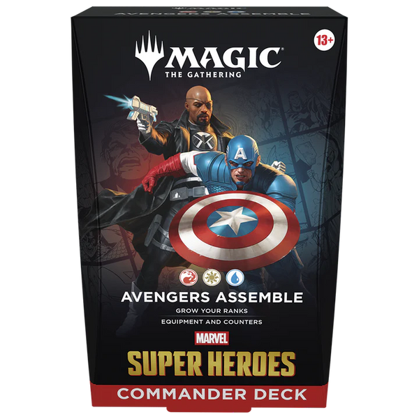 Magic: The Gathering - Universes Beyond - Marvel Super Heroes - Commander Deck - Avengers Assemble
