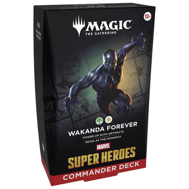 Magic: The Gathering - Universes Beyond - Marvel Super Heroes - Commander Deck - Wakanda Forever