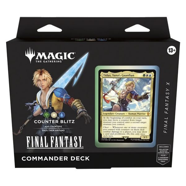 Magic: The Gathering -  Universes Beyond - Final Fantasy - Commander Deck - Counter Blitz