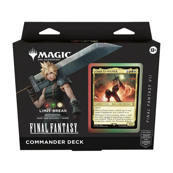 Magic: The Gathering -  Universes Beyond - Final Fantasy - Commander Deck - Limit Break
