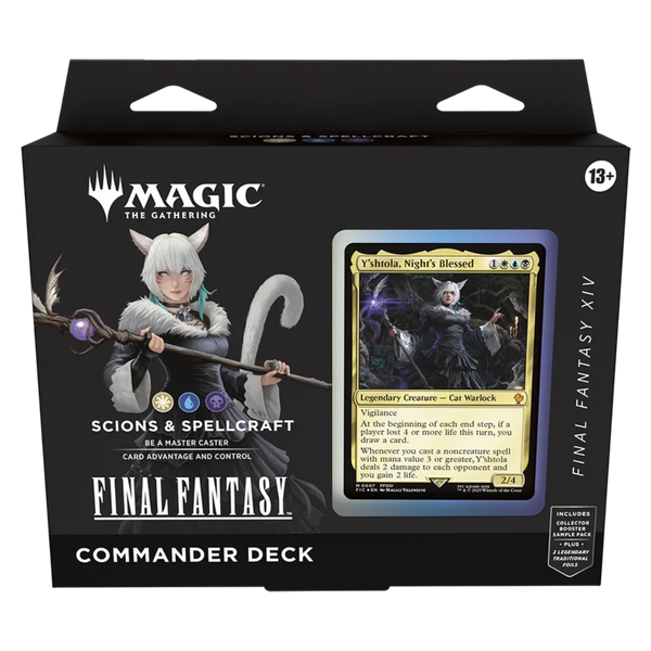 Magic: The Gathering -  Universes Beyond - Final Fantasy - Commander Deck - Scions & Spellcraft