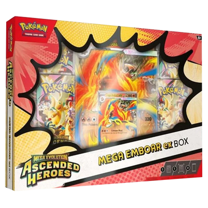 Pokemon TCG: Mega Evolution - Ascended Heroes - Mega Emboar ex Box