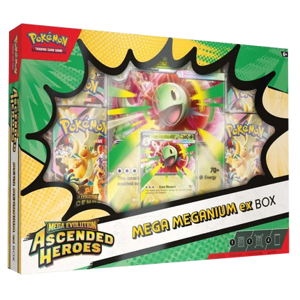 Pokemon TCG: Mega Evolution - Ascended Heroes - Mega Meganium ex Box