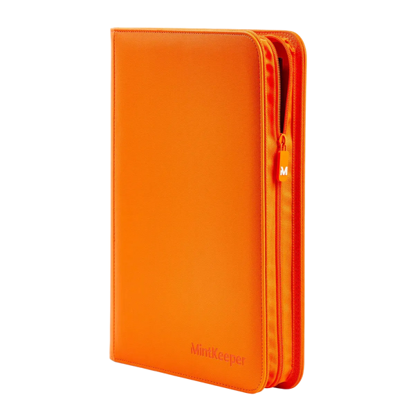 MintKeeper: 9-Pocket 252 Toploader Binder (Orange)