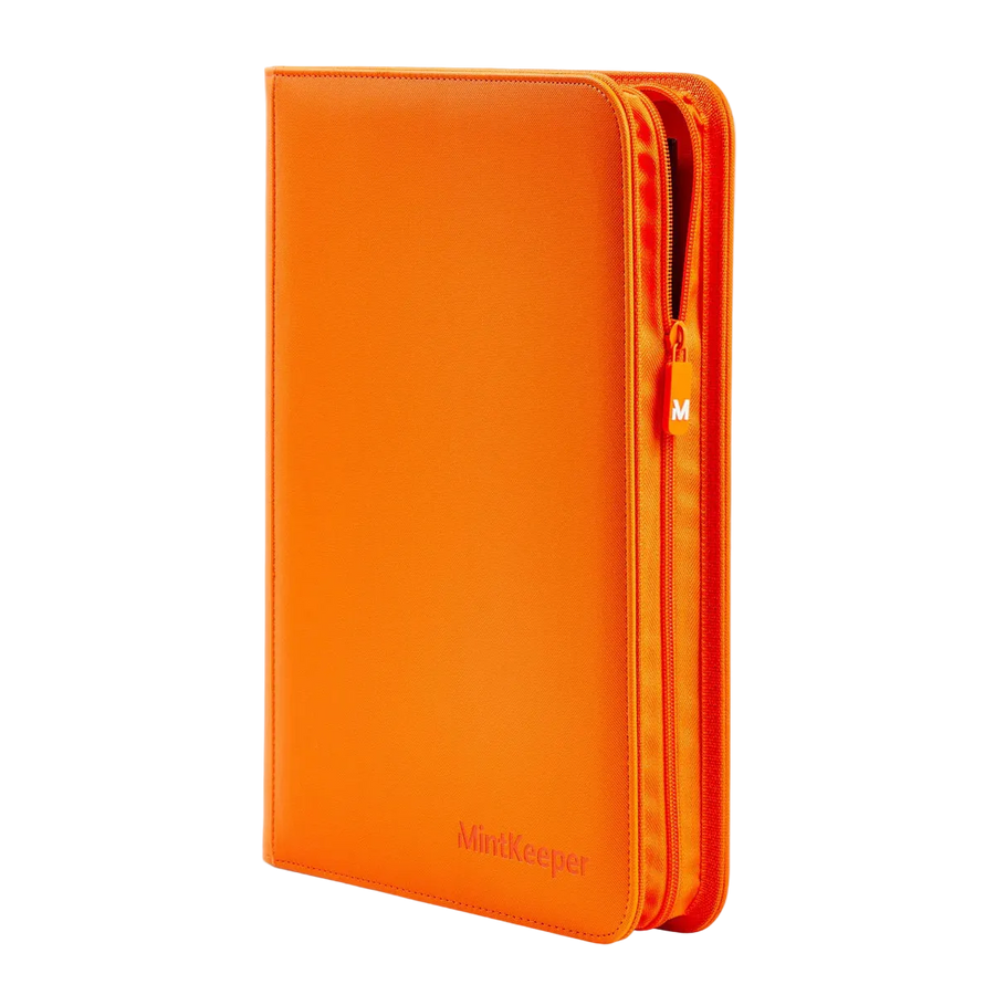 MintKeeper: 9-Pocket 252 Toploader Binder (Orange)