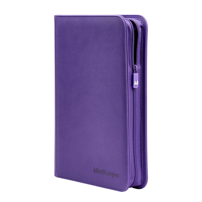 MintKeeper: 9-Pocket 252 Toploader Binder (Purple)