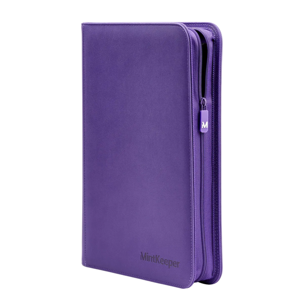 MintKeeper: 9-Pocket 252 Toploader Binder (Purple)