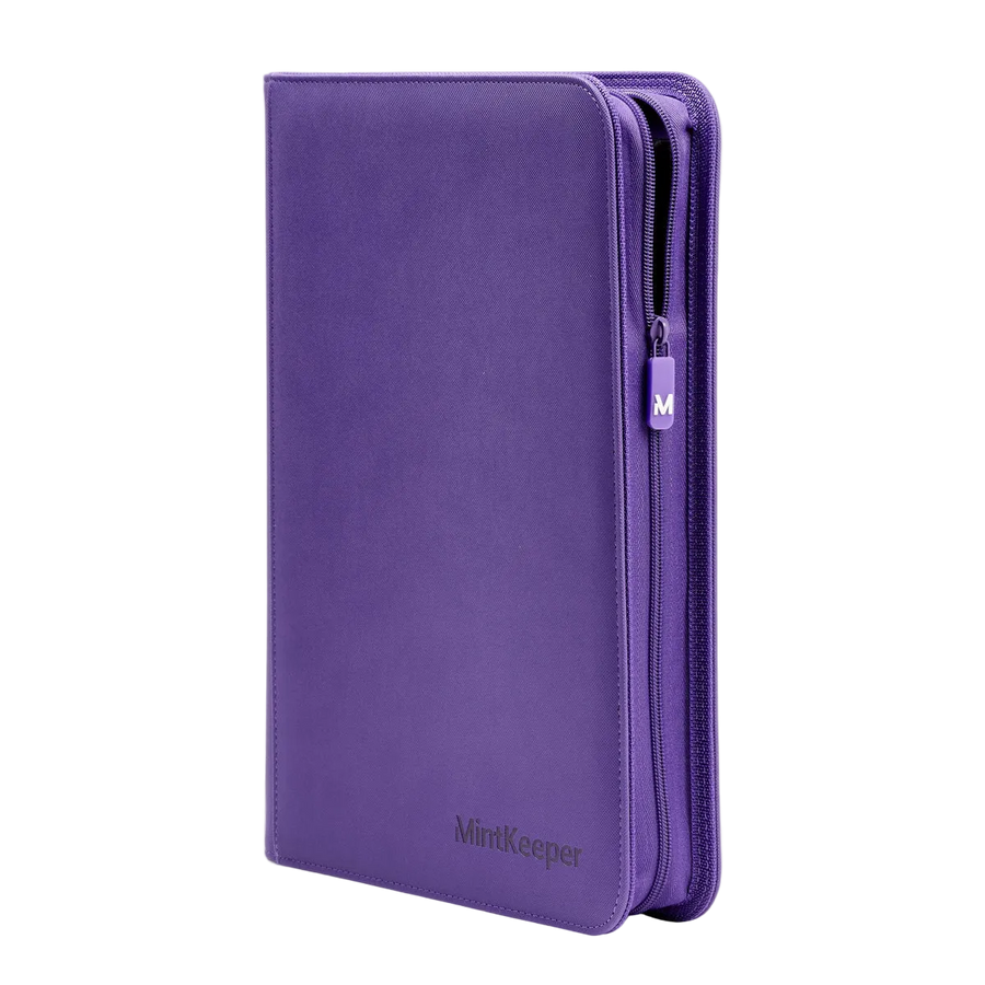 MintKeeper: 9-Pocket 252 Toploader Binder (Purple)
