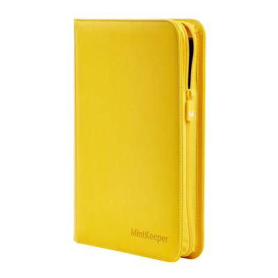 MintKeeper: 9-Pocket 252 Toploader Binder (Yellow)