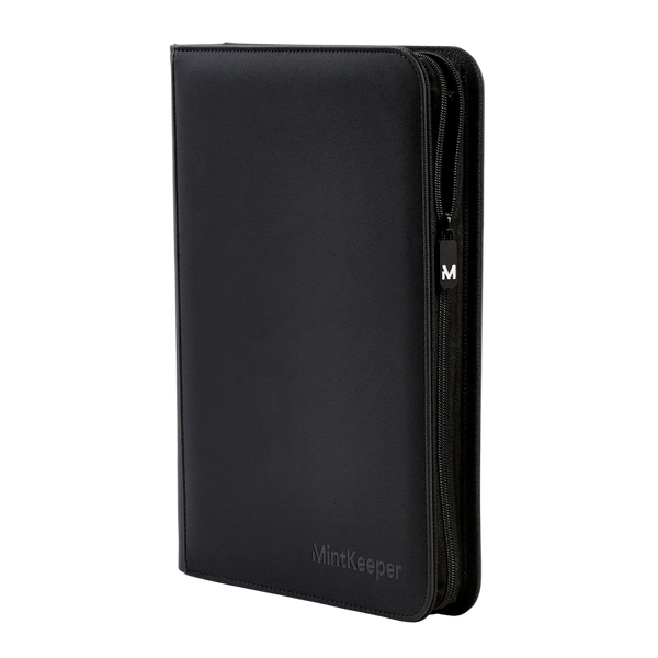 MintKeeper: 9-Pocket Premium Zip Binder (Black)