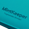 MintKeeper: 9-Pocket 252 Toploader Binder (Aqua)