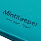 MintKeeper: 9-Pocket 252 Toploader Binder (Aqua)