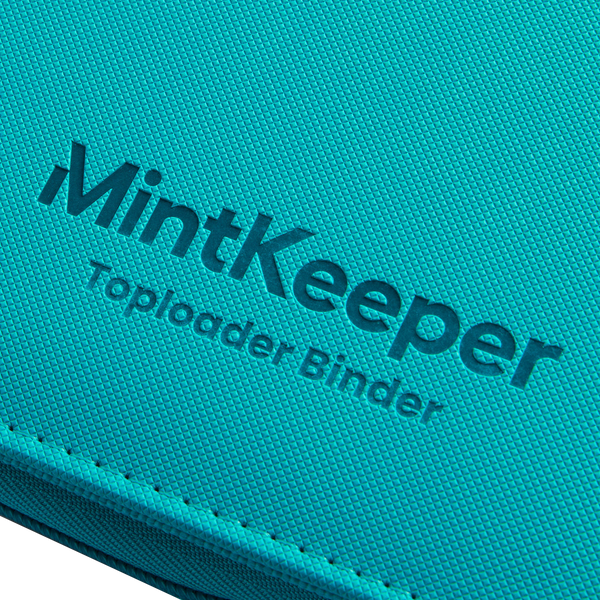 MintKeeper: 9-Pocket 252 Toploader Binder (Aqua)
