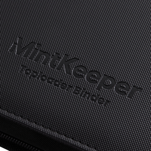 MintKeeper: 9-Pocket 252 Toploader Binder (Black)