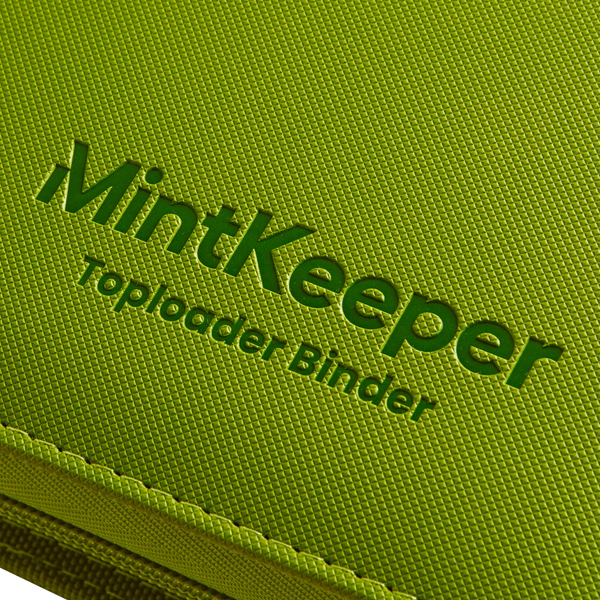 MintKeeper: 9-Pocket 252 Toploader Binder (Lime Green)