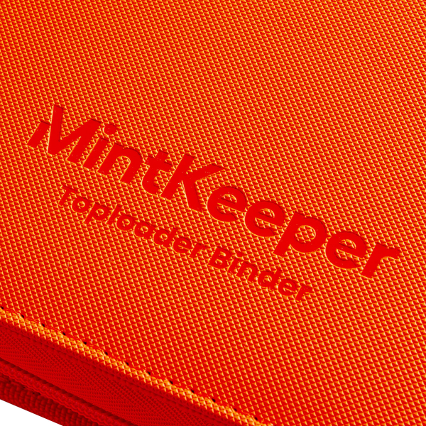 MintKeeper: 9-Pocket 252 Toploader Binder (Orange)