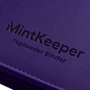 MintKeeper: 9-Pocket 252 Toploader Binder (Purple)