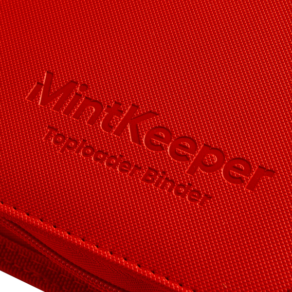 MintKeeper: 9-Pocket 252 Toploader Binder (Red)