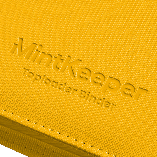 MintKeeper: 9-Pocket 252 Toploader Binder (Yellow)
