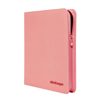 MintKeeper: 12-Pocket Premium Zip Binder (Pink)