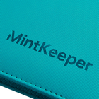 MintKeeper: 12-Pocket Premium Zip Binder (Aqua)