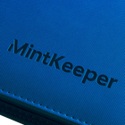 MintKeeper: 12-Pocket Premium Zip Binder (Blue)