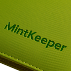 MintKeeper: 9-Pocket Premium Zip Binder (Lime Green)