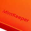 MintKeeper: 12-Pocket Premium Zip Binder (Orange)