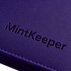MintKeeper: 9-Pocket Premium Zip Binder (Purple)