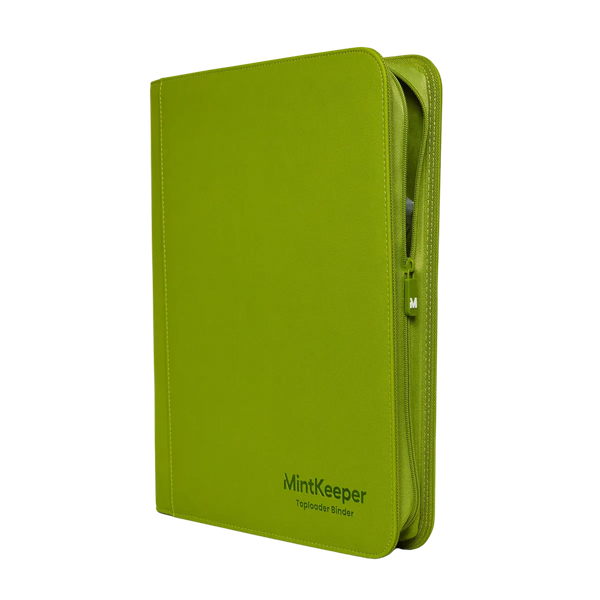 MintKeeper: 9-Pocket 252 Toploader Binder (Lime Green)