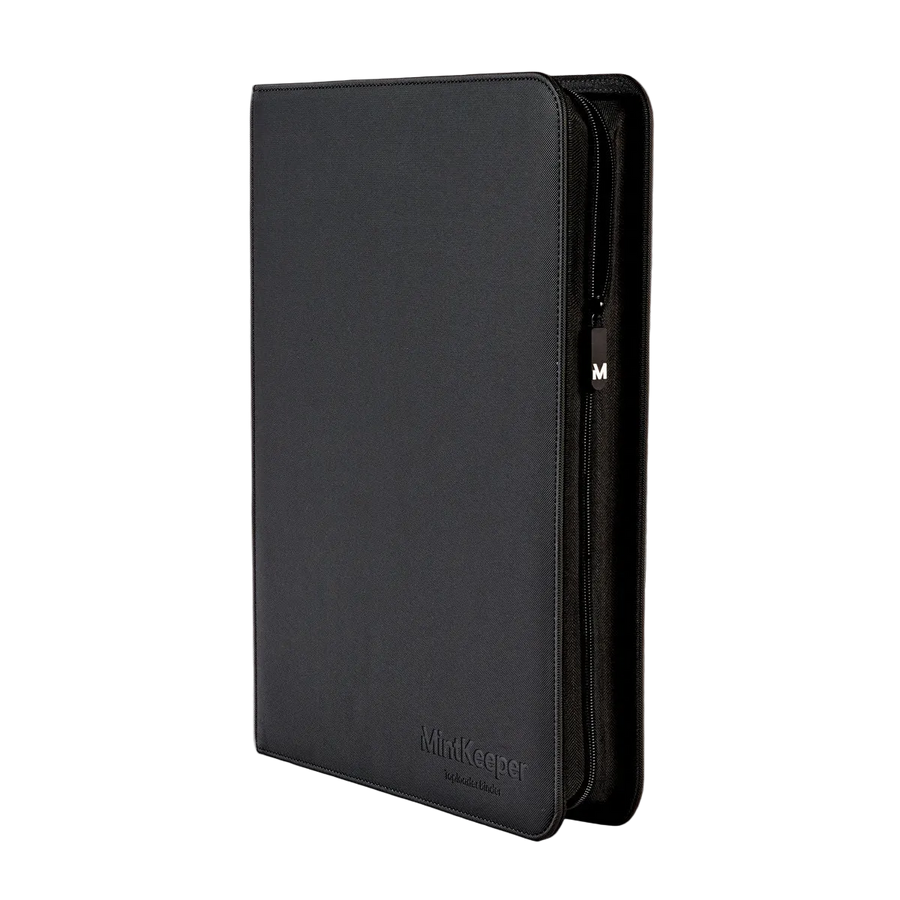 MintKeeper: 9-Pocket 252 Toploader Binder (Black)