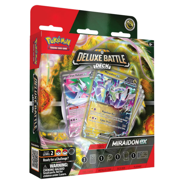 Pokemon TCG: Miraidon Ex Deluxe Battle Deck