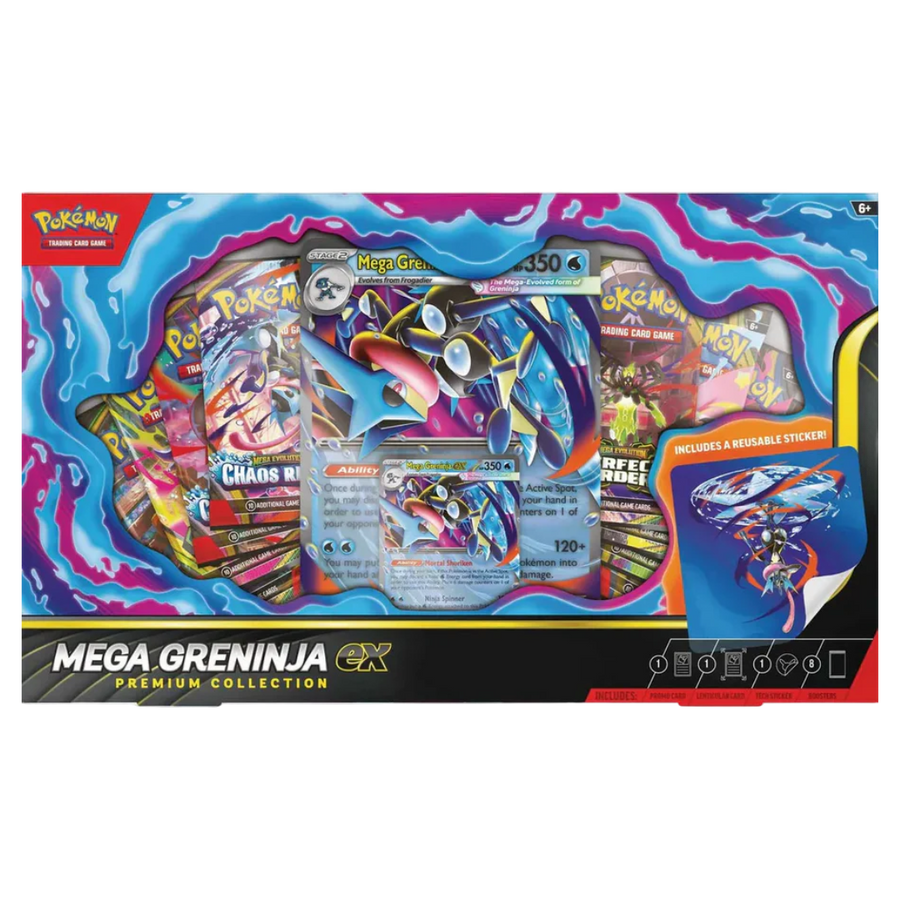 Pokémon TCG: Mega Greninja ex Premium Collection