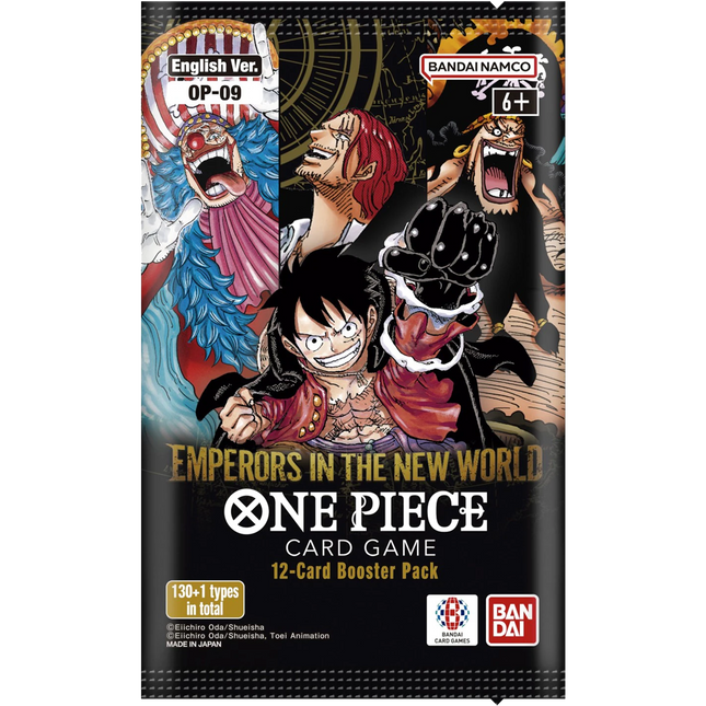 One Piece TCG: OP-09 Emperors In The New World - Booster Pack