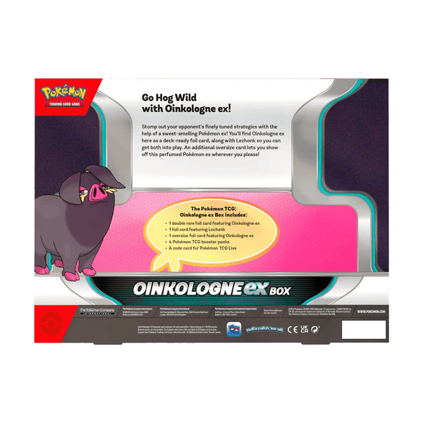 Pokemon TCG: Oinkologne EX Box
