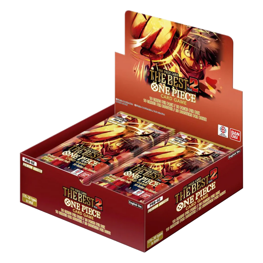 One Piece TCG - The Best Vol.2 (PRB-02) - Premium Booster Box (20x Packs)